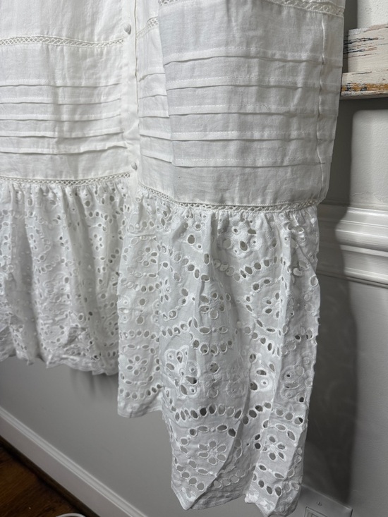 Saint Armont Lara Maxi Shirt Dress In Ivory- Sz Small- NWT $392 MSRP - Picture 9 of 12